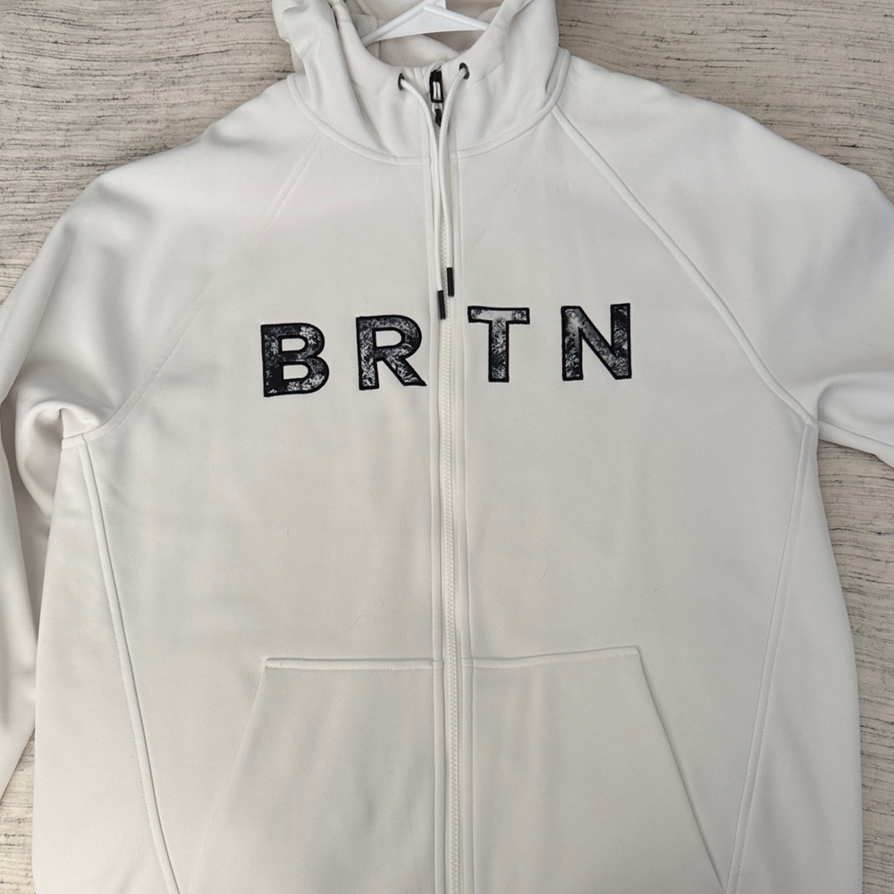 White Burton Hoodie